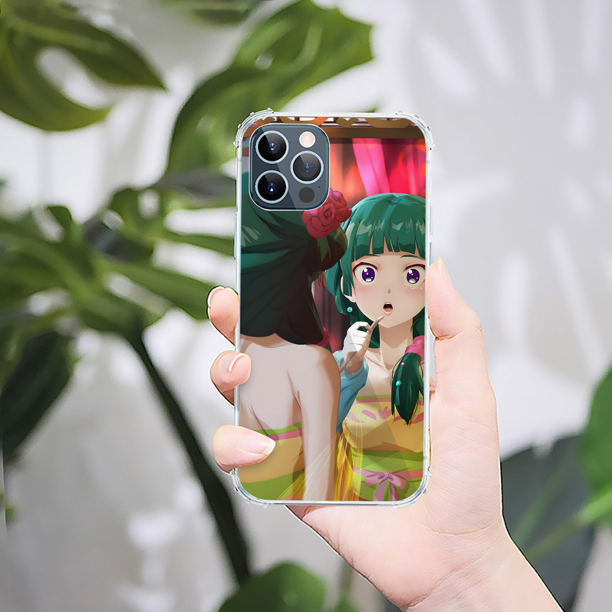 （画像用） 薬屋のひとりごと The Apothecary Diaries 【iPhone 12シリーズ対応】透明スマホケース（クリアソフトケース）